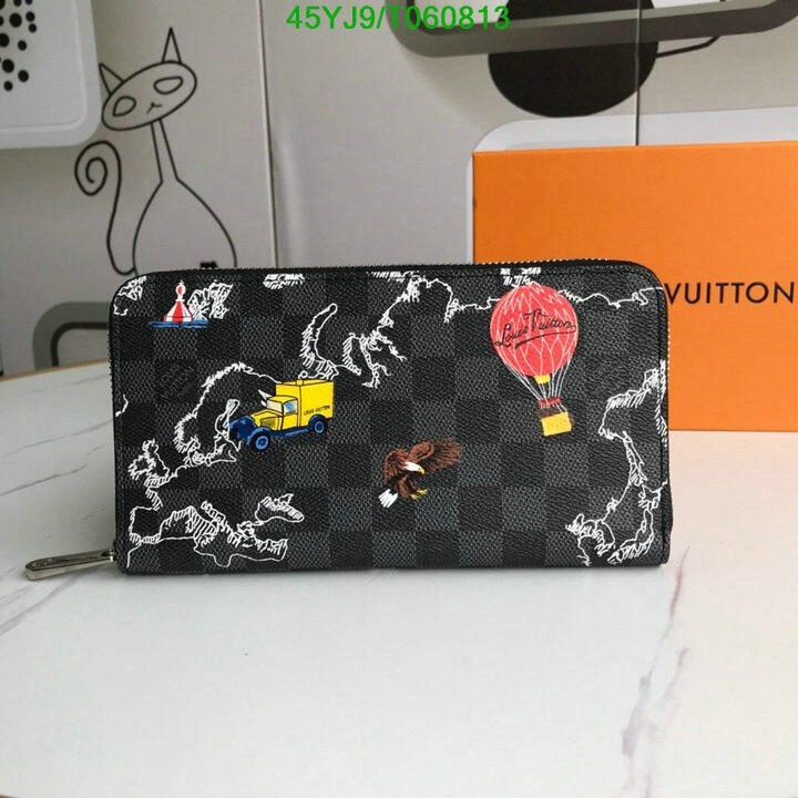 LV Bags-(4A)-Wallet-,Code: T060813,$ 59USD