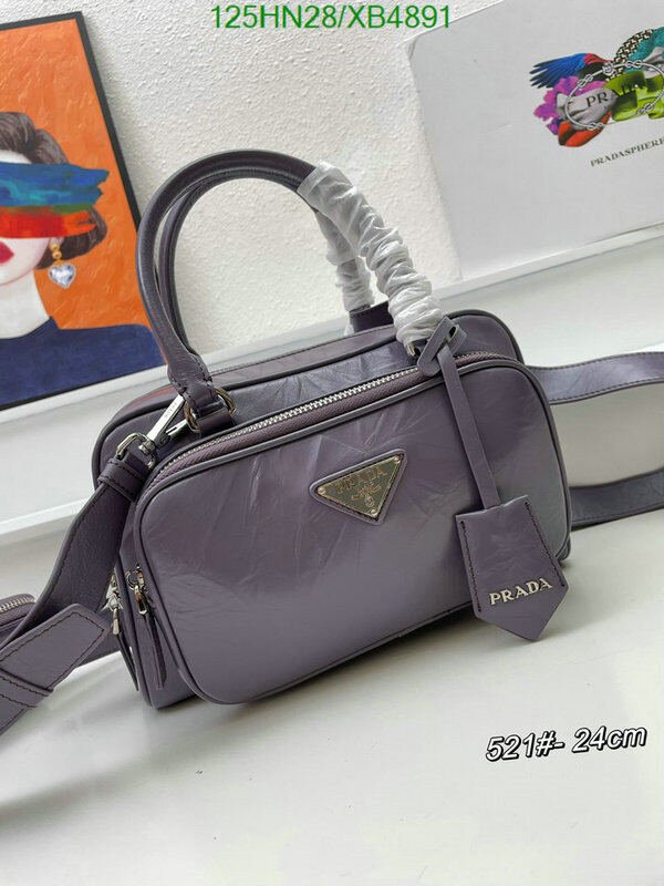 Prada Bag-(4A)-Handbag- Code: XB4891 $ 163USD