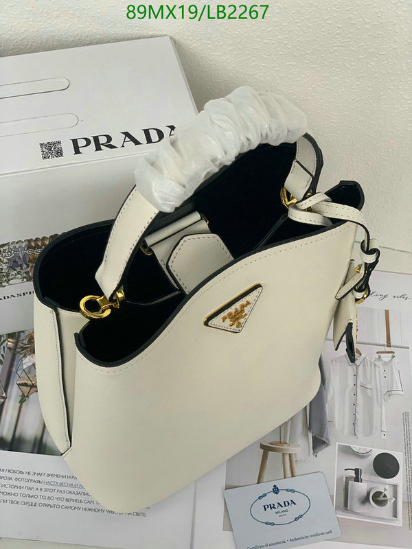 Prada Bag-(4A)-Bucket Bag- Code: LB2267 $ 116USD
