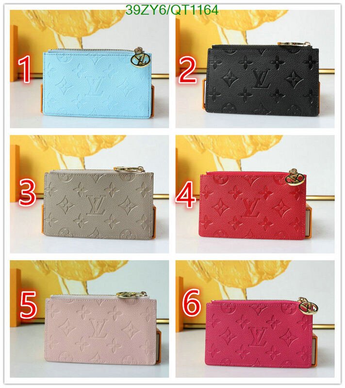 LV Bag-(4A)-Wallet- Code: QT1164 $ 51USD