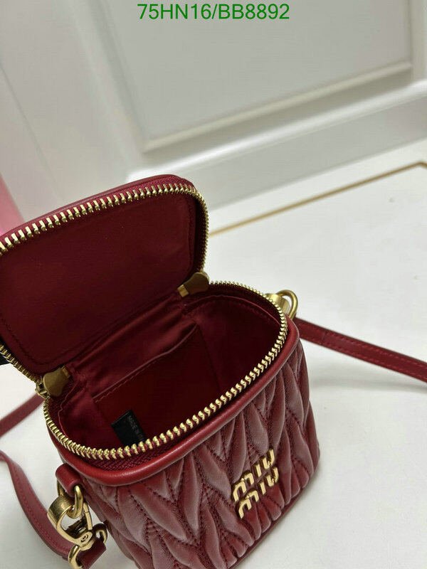 Miu Miu Bag-(4A)-Crossbody- Code: BB8892 $ 98USD