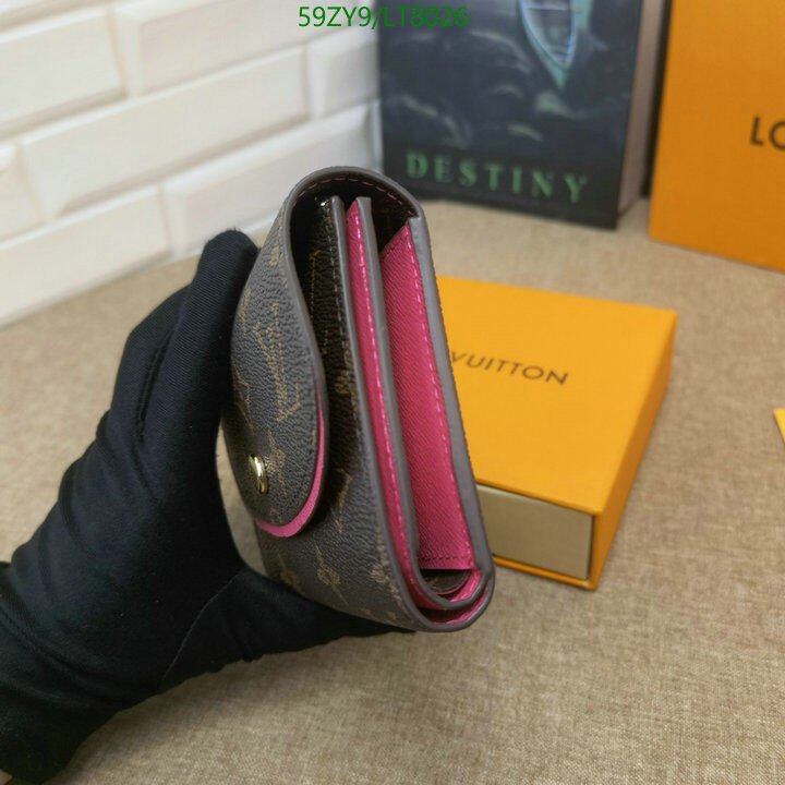 LV Bags-(4A)-Wallet-,Code: LT8026,$ 77USD