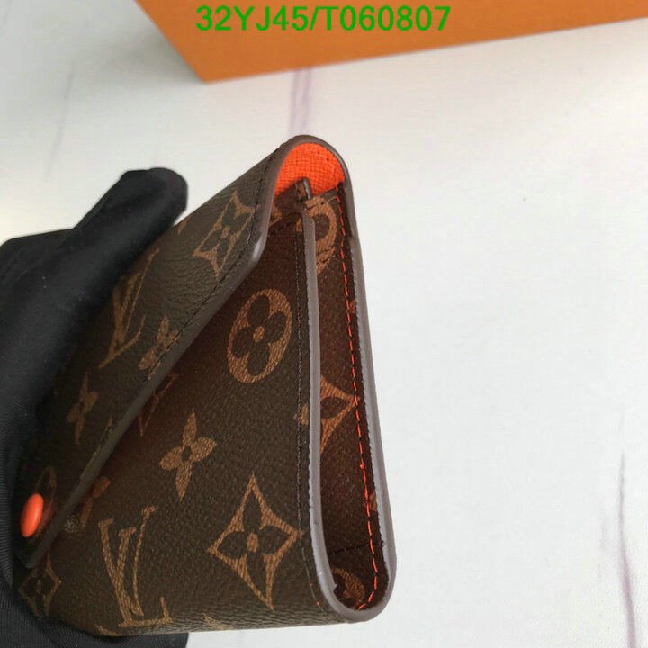 LV Bags-(4A)-Wallet-,Code: T060807,$ 42USD