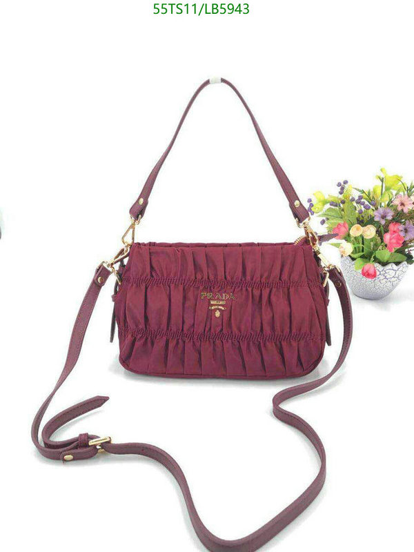 Prada Bag-(4A)-Handbag- Code: LB5943 $ 72USD