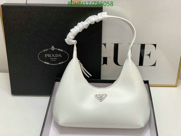 Prada Bag-(4A)-Handbag- Code: ZB6058 $ 107USD
