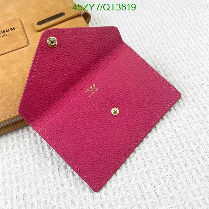 Hermes Bag-(4A)-Wallet- Code: QT3619 $ 59USD