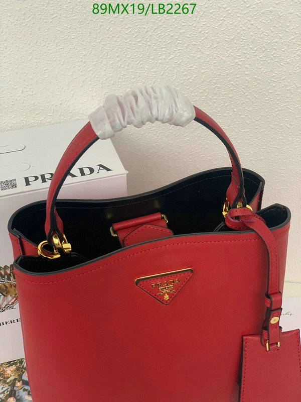 Prada Bag-(4A)-Bucket Bag- Code: LB2267 $ 116USD