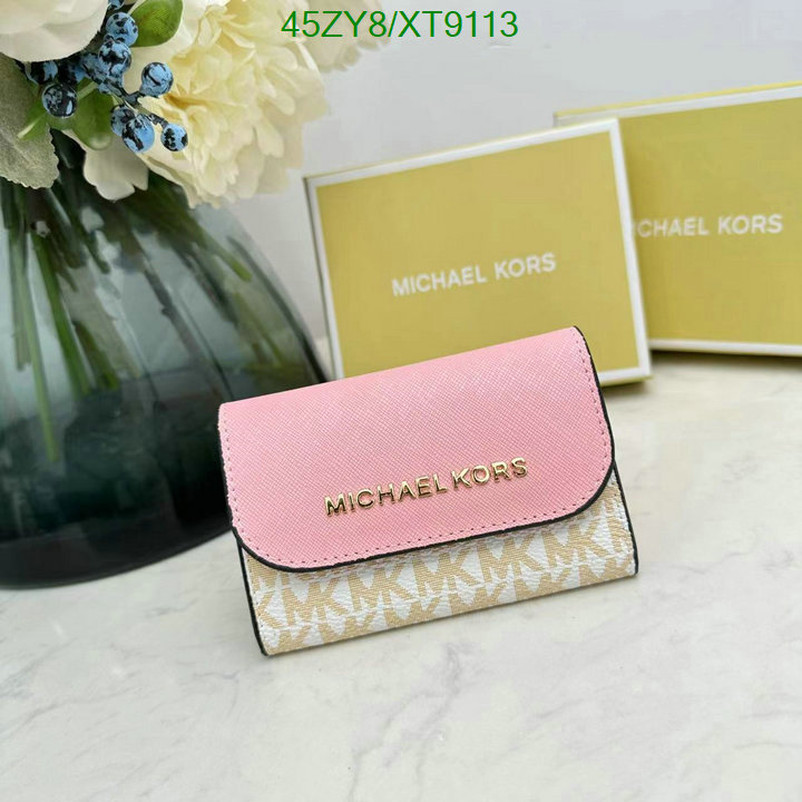Michael Kors Bag-(4A)-Wallet- Code: XT9113 $ 59USD