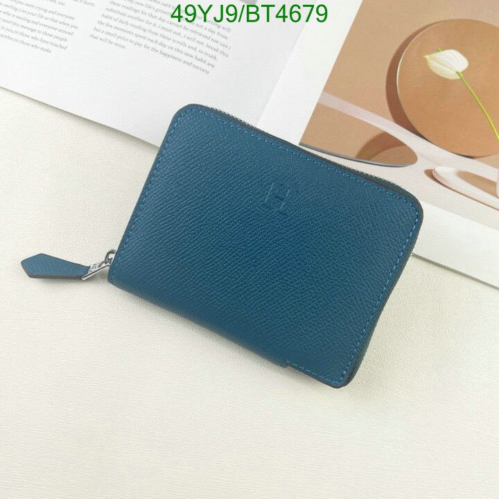 Hermes Bag-(4A)-Wallet- Code: BT4679 $ 64USD