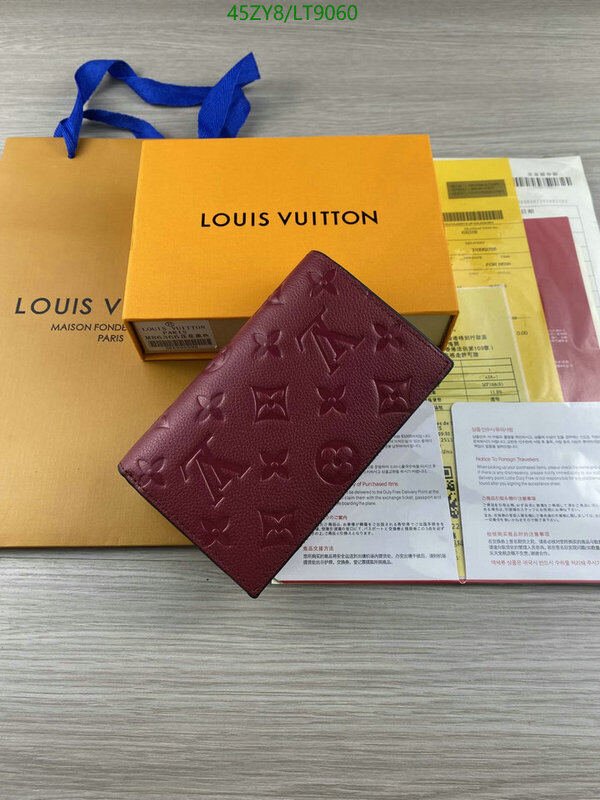 LV Bags-(4A)-Wallet-,Code: LT9060,$ 59USD