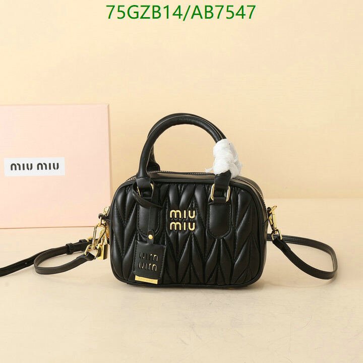 Miu Miu Bag-(4A)-Crossbody- Code: AB7547 $ 98USD
