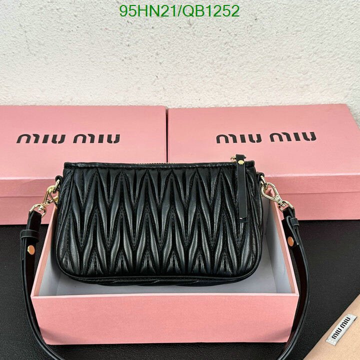 Miu Miu Bag-(4A)-Diagonal- Code: QB1252 $ 124USD