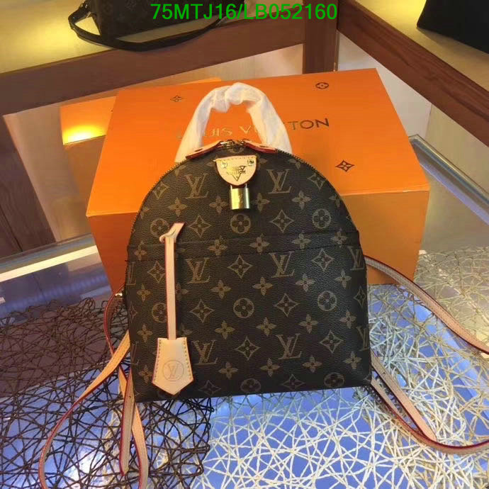 LV Bags-(4A)-Backpack-,Code：LB052160,$ 94USD
