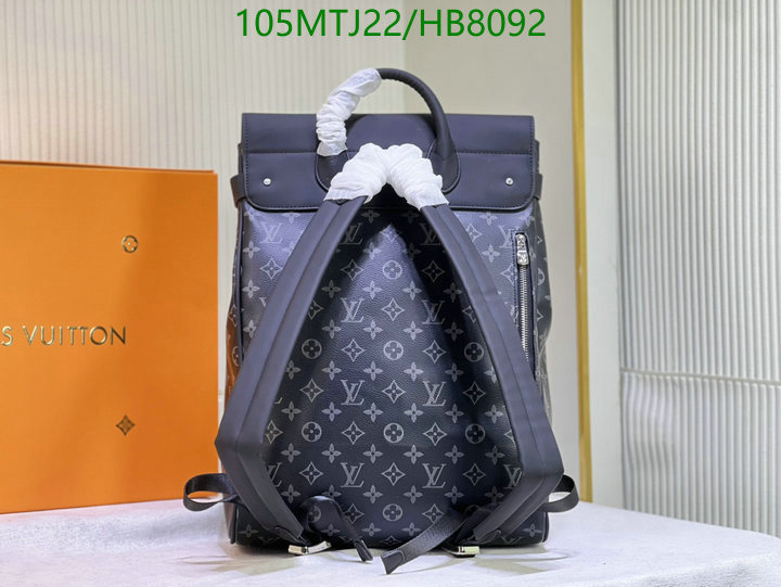 LV Bags-(4A)-Backpack-,Code: HB8092,$ 137USD