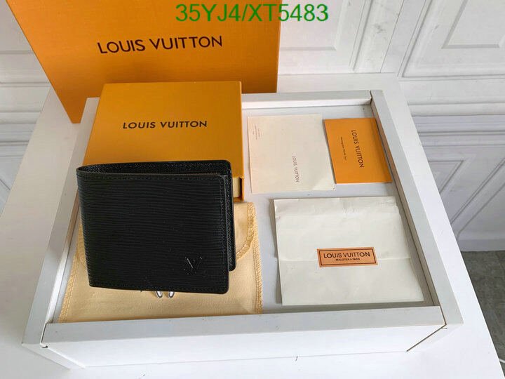 LV Bags-(4A)-Wallet-,Code: XT5483,$ 46USD
