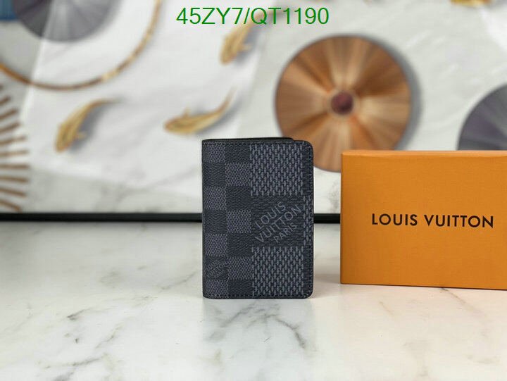 LV Bag-(4A)-Wallet- Code: QT1190 $ 59USD