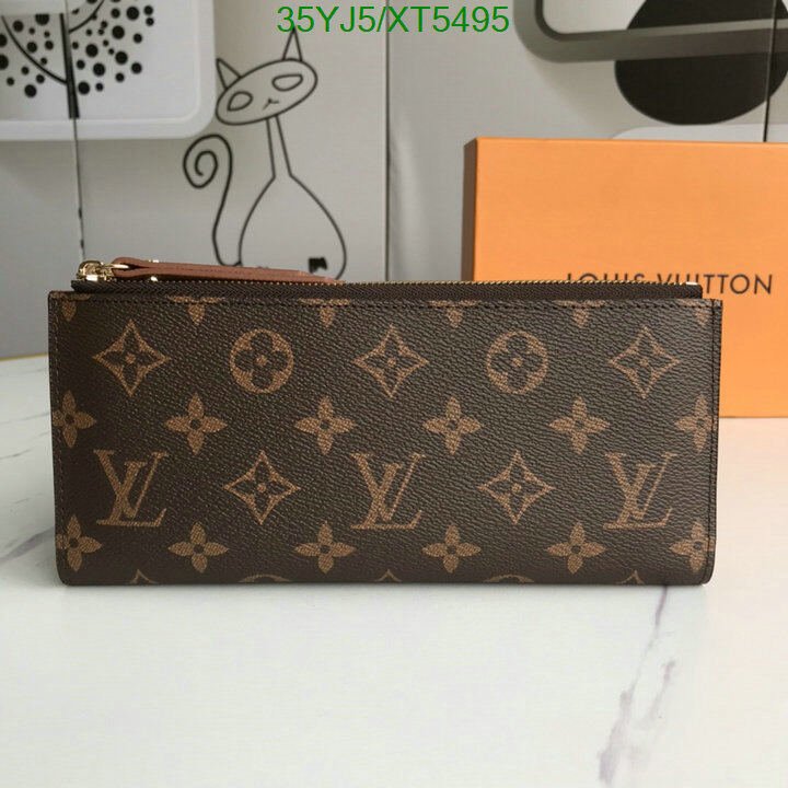 LV Bags-(4A)-Wallet-,Code: XT5495,$ 46USD