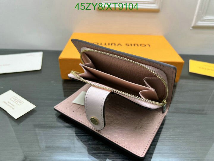 LV Bag-(4A)-Wallet- Code: XT9104 $ 59USD