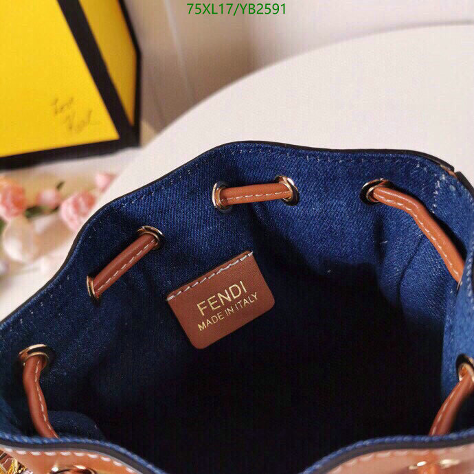 Fendi Bag-(4A)-Mon Tresor-,Code: YB2591,$ 98USD