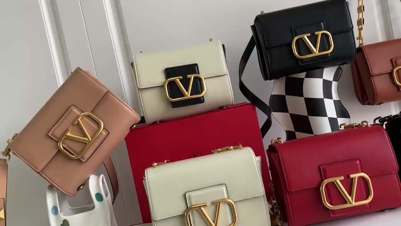 Valentino Bag-(4A)-LOC-V Logo ,Code: XB5652,$ 142USD