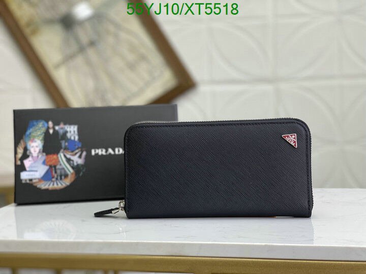 Prada Bag-(4A)-Wallet- Code: XT5518 $ 72USD