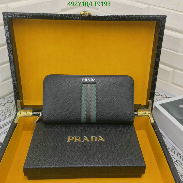 Prada Bag-(4A)-Wallet-,Code: LT9193,$ 64USD