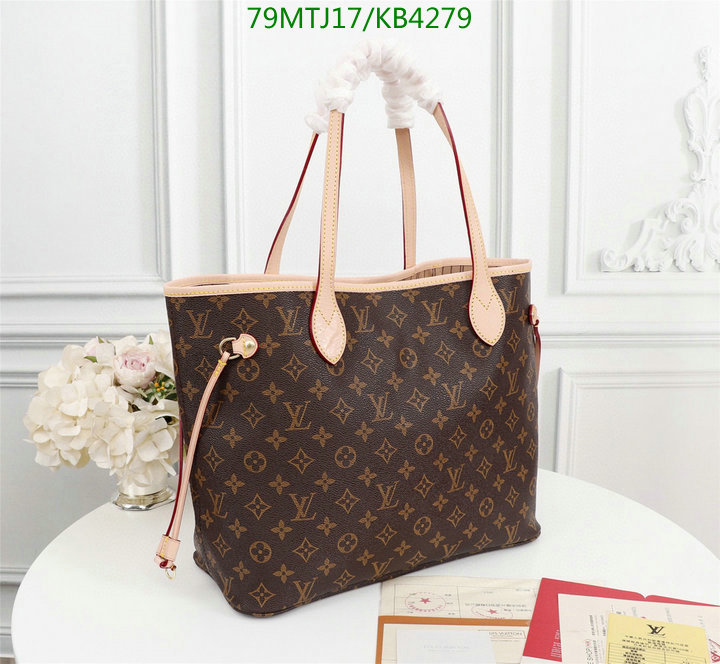 LV Bags-(4A)-Neverfull-,Code: KB4279,$ 103USD