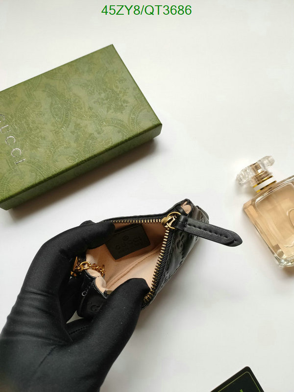 Gucci Bag-(4A)-Wallet- Code: QT3686 $ 59USD