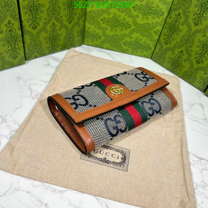 Gucci Bag-(4A)-Wallet-,Code: XT2687,$ 72USD