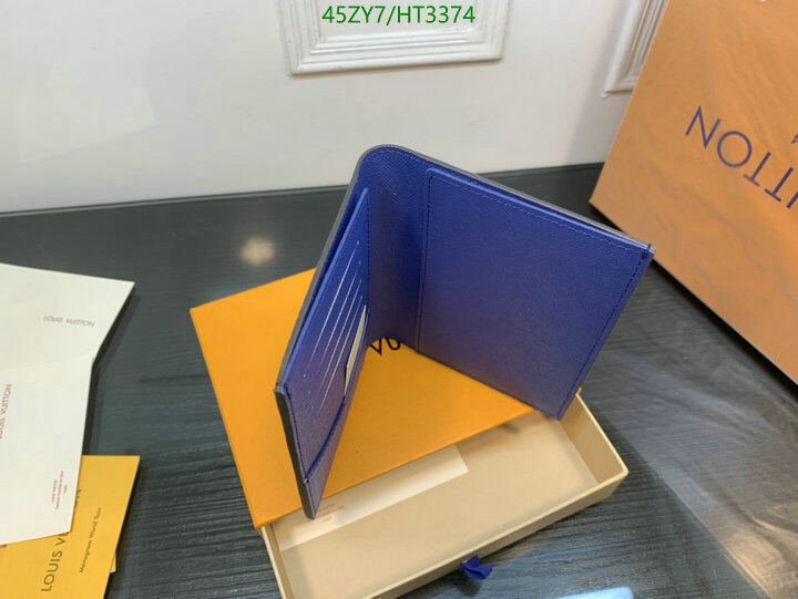 LV Bags-(4A)-Wallet-,Code: HT3374,$ 59USD