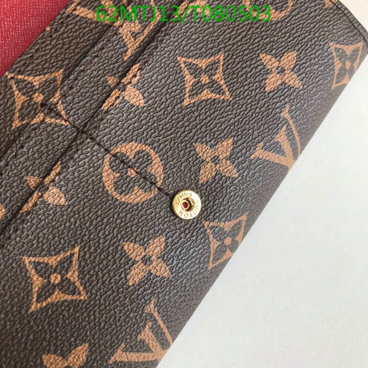 LV Bags-(4A)-Wallet-,Code: T080503,$ 81USD