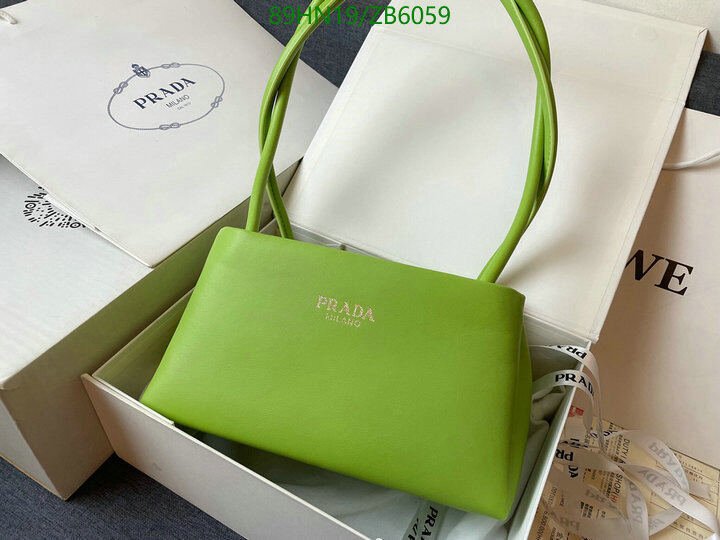 Prada Bag-(4A)-Handbag-,Code: ZB6059,$ 116USD
