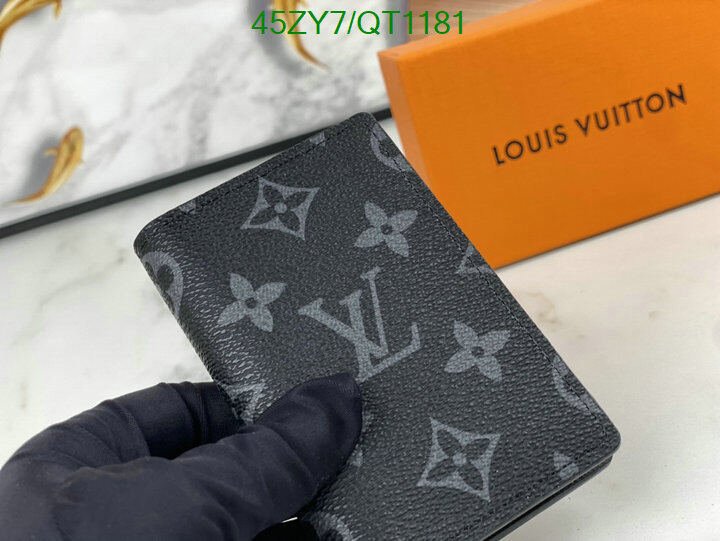 LV Bag-(4A)-Wallet- Code: QT1181 $ 59USD