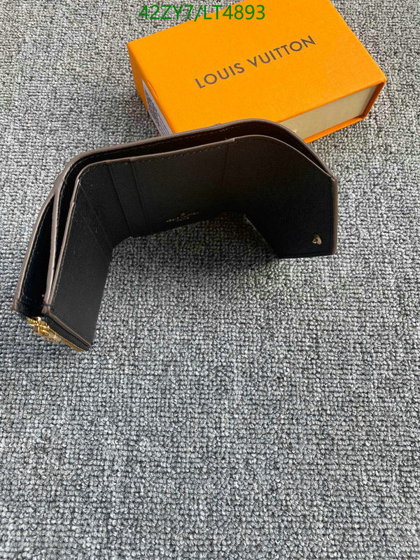 LV Bags-(4A)-Wallet-,Code: LT4893,$ 55USD