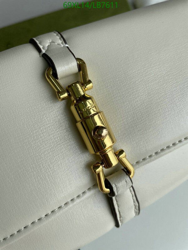 Gucci Bag-(4A)-Diagonal-,Code: LB7611,$ 90USD