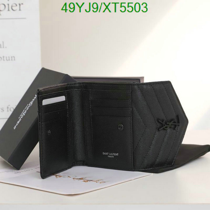 YSL Bag-(4A)-Wallet-,Code: XT5503,$ 64USD