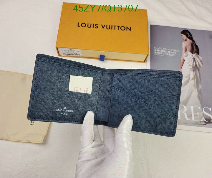 LV Bag-(4A)-Wallet- Code: QT3707 $ 59USD