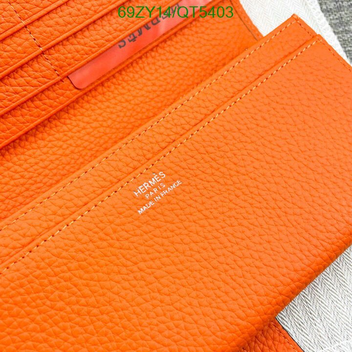 Hermes Bag-(4A)-Wallet- Code: QT5403 $ 90USD