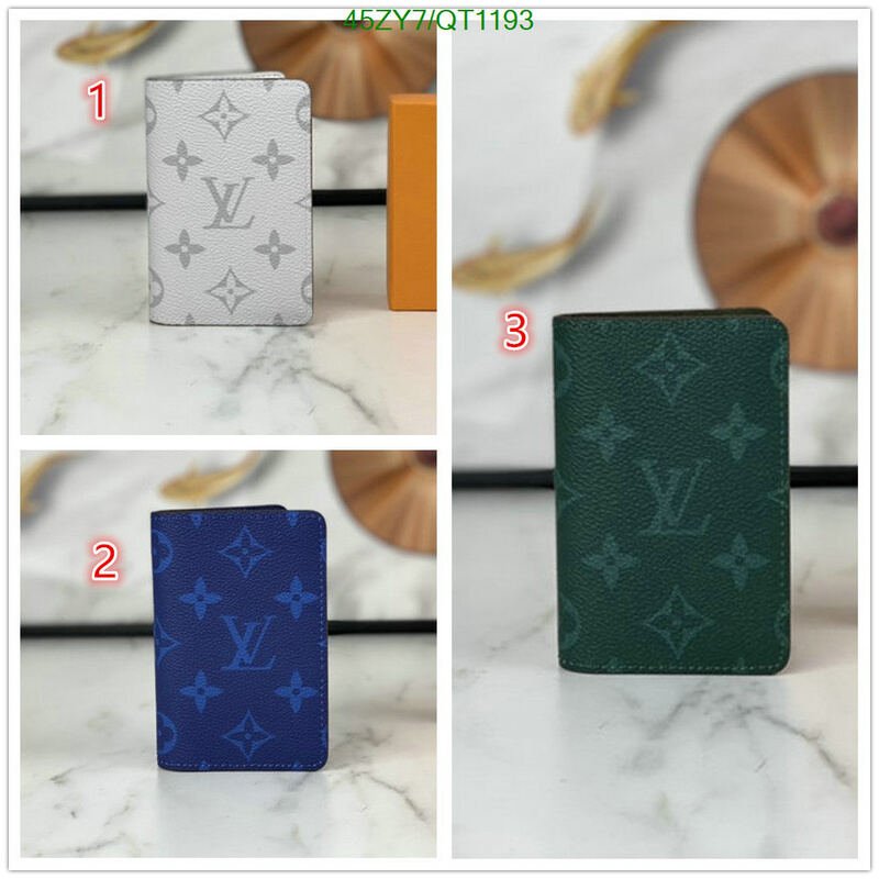LV Bag-(4A)-Wallet- Code: QT1193 $ 59USD