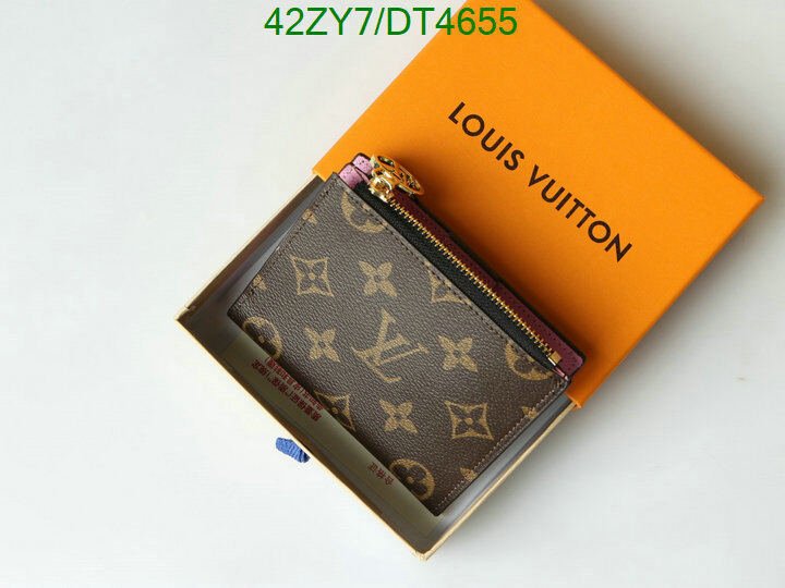 LV Bag-(4A)-Wallet- Code: DT4655 $ 55USD