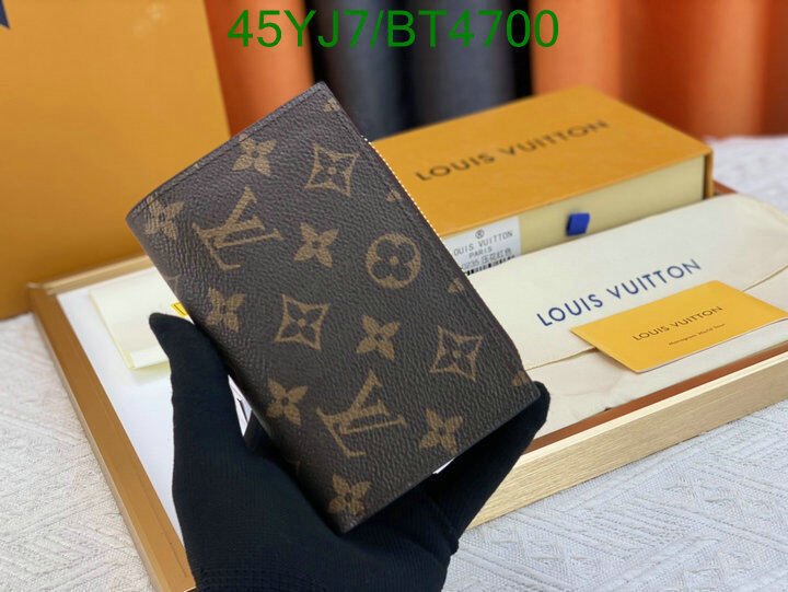 LV Bag-(4A)-Wallet- Code: BT4700 $ 59USD