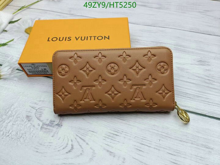 LV Bags-(4A)-Wallet-,Code: HT5250,$ 64USD