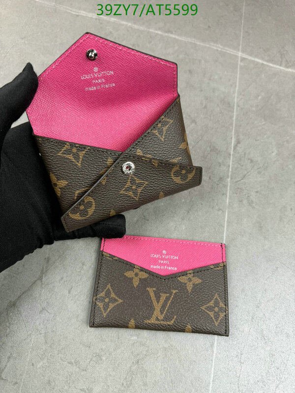 LV Bag-(4A)-Wallet- Code: AT5599 $ 51USD