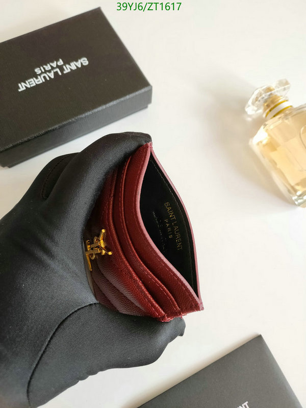 YSL Bag-(4A)-Wallet-,Code: ZT1617,$ 51USD