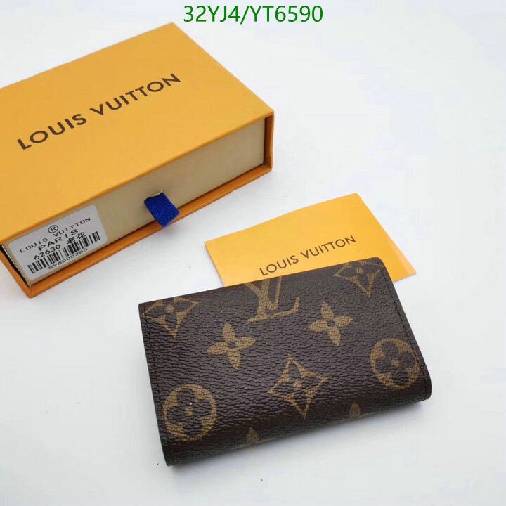 LV Bags-(4A)-Wallet-,Code: YT6590,$ 42USD