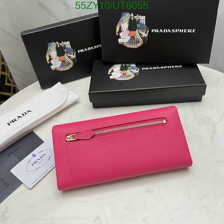 Prada Bag-(4A)-Wallet- Code: UT6055 $ 72USD