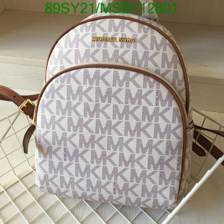 Michael Kors Bag-(4A)-Backpack-,Code: MSB112801,$ 142USD