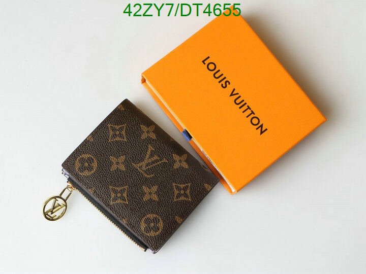 LV Bag-(4A)-Wallet- Code: DT4655 $ 55USD