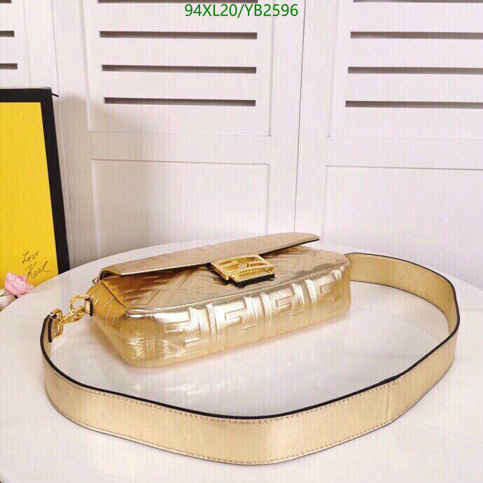 Fendi Bag-(4A)-Baguette-,Code: YB2596,$ 123USD