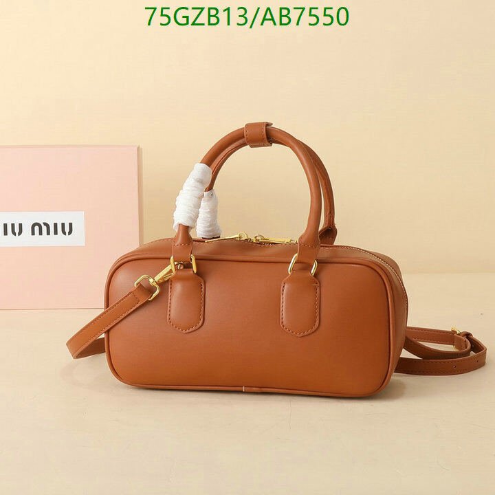 Miu Miu Bag-(4A)-Crossbody- Code: AB7550 $ 98USD